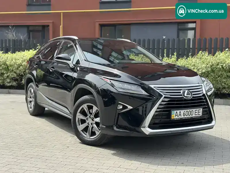 Lexus RX 2018, фото з оголошення 1 з 21, VIN JTJBAMCA502058124