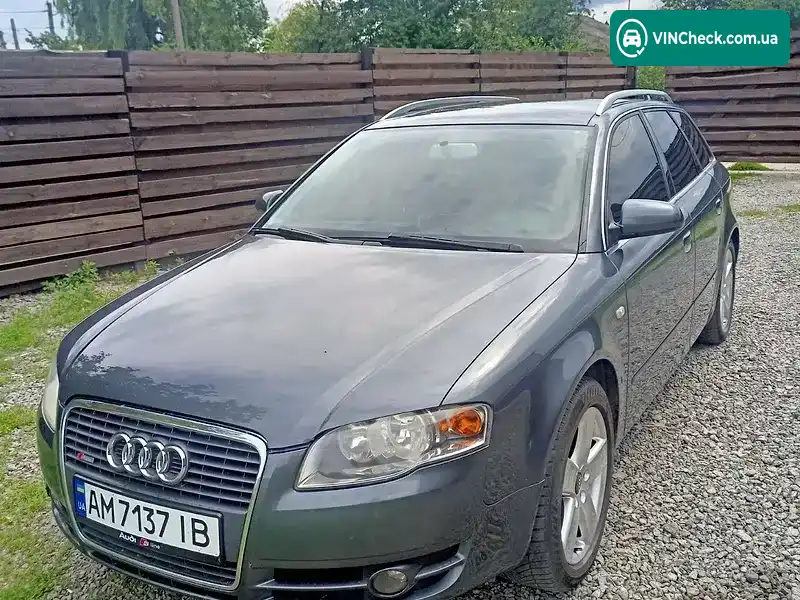 Audi A4 2005, фото з оголошення 2 з 11, VIN WAUZZZ8E25A541728