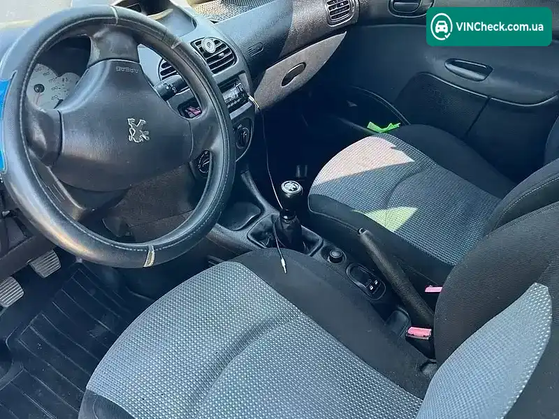 Peugeot 206 2002, фото з оголошення 2 з 12, VIN VF32AHFXF42914310