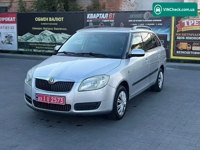 Skoda Fabia 2009, фото з оголошення 1 з 20, VIN TMBGD65J193077950