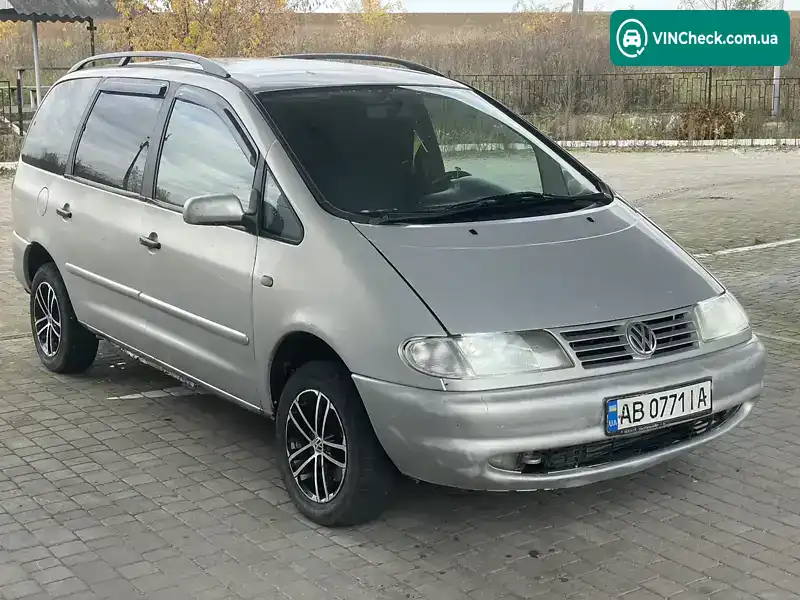 Volkswagen Sharan 1998, фото з оголошення 1 з 9, VIN WVWZZZ7MZXV026157