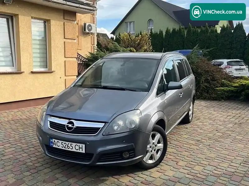 Opel Zafira 2006, фото з оголошення 1 з 11, VIN W0L0AHM756G090537