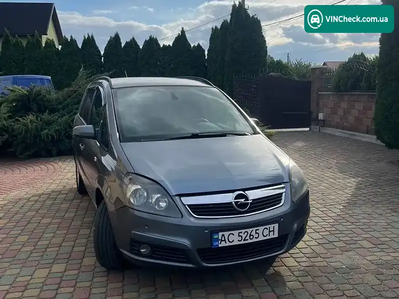 Opel Zafira 2006, фото з оголошення 2 з 11, VIN W0L0AHM756G090537