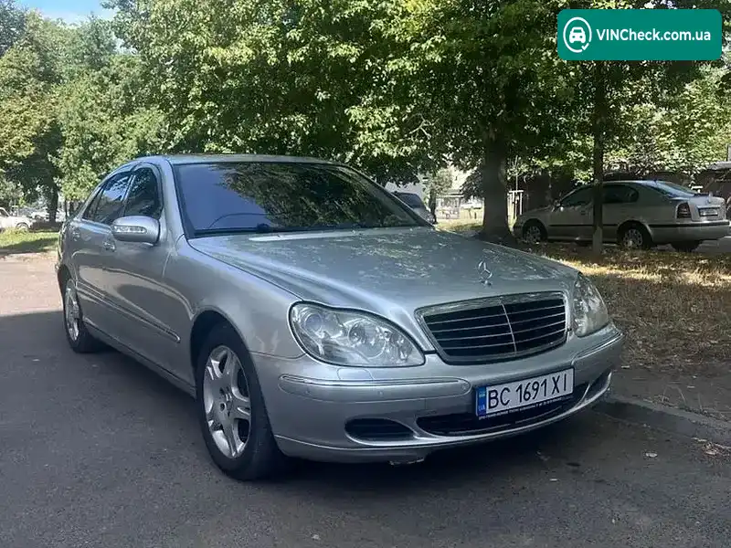 Mercedes-Benz S-Class 2002, фото з оголошення 1 з 16, VIN WDB2200251A333727