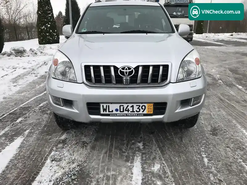Toyota Land Cruiser Prado 2008, фото з оголошення 2 з 20, VIN JTEBZ29J000180923