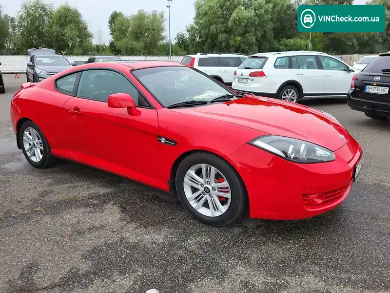 Hyundai Coupe 2007, фото з оголошення 1 з 8, VIN SB1EJ56L20E093774