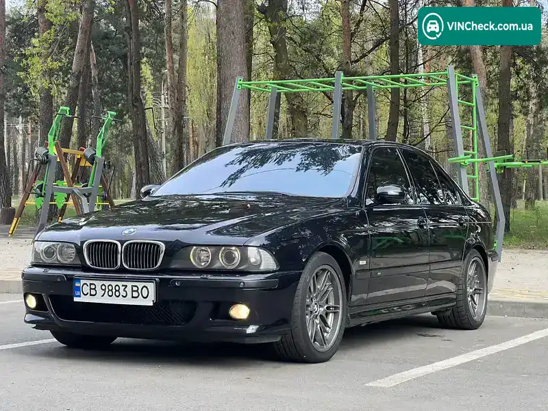 BMW M5 2002, фото з оголошення 1 з 15, VIN WBSDE91040GJ22379