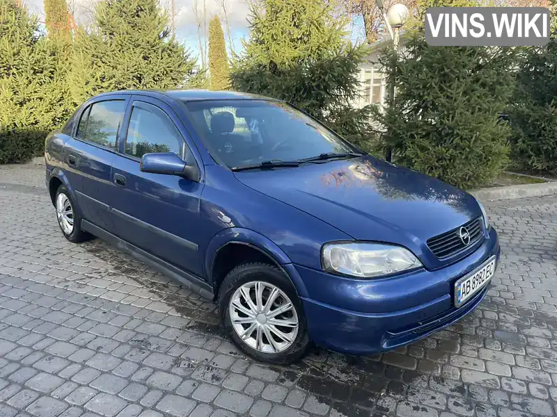 Opel Astra 2002, фото з оголошення 1 з 21, VIN W0L0TGF4825260329