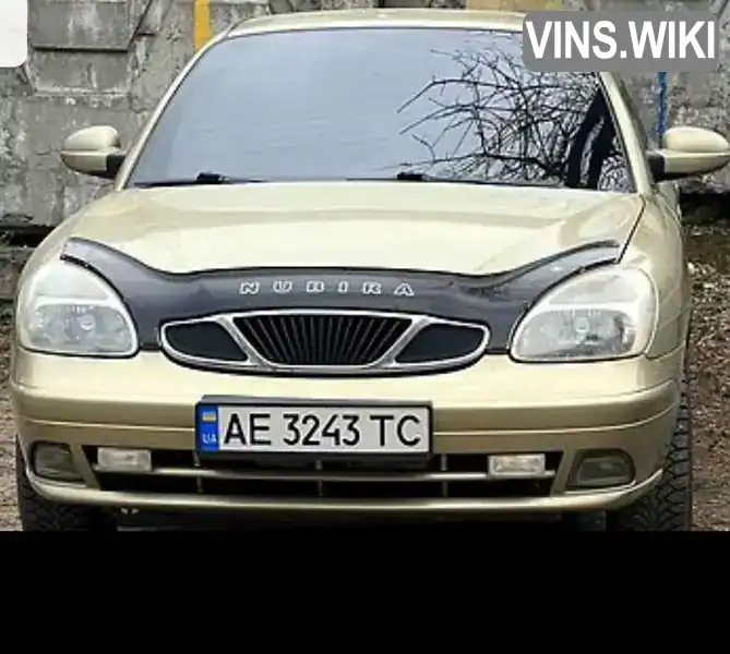 Daewoo Nubira 2001, фото з оголошення 1 з 13, VIN Y6DJF69ZE10001081