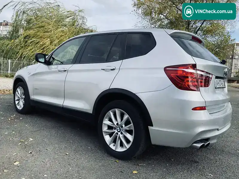 BMW X3 2014, фото з оголошення 2 з 20, VIN 5UXWX9C50E0D36886