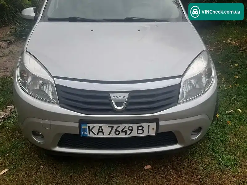 Dacia Sandero 2009, фото з оголошення 1 з 8, VIN UU1BSDMER41996027