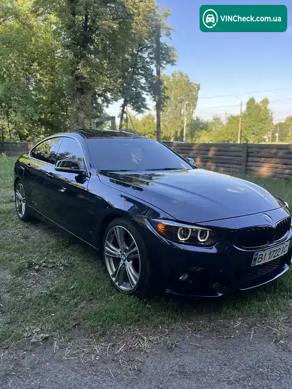 BMW 4 Series 2016, фото з оголошення 1 з 21, VIN WBA4A9C53GG695700
