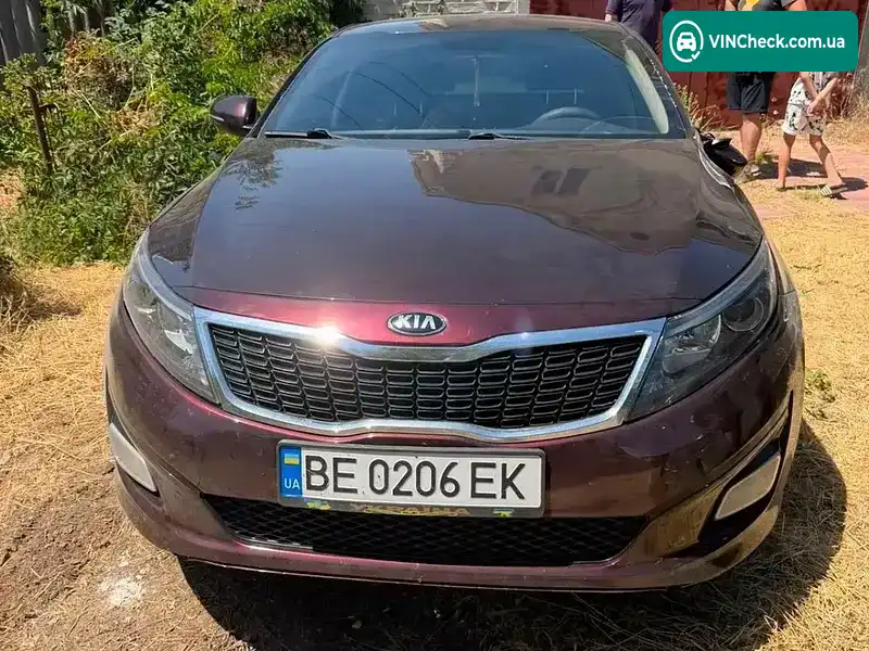 Kia Optima 2014, фото з оголошення 1 з 8, VIN 5XXGM4A78EG313230