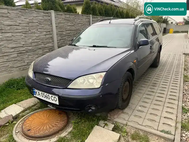 Ford Mondeo 2001, фото з оголошення 1 з 18, VIN WF0WXXGBBW1U88876