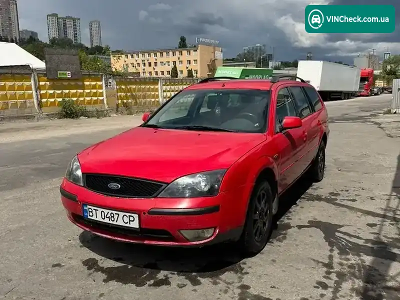 Ford Mondeo 2004, фото з оголошення 2 з 9, VIN WF0WXXGBBW4D23197