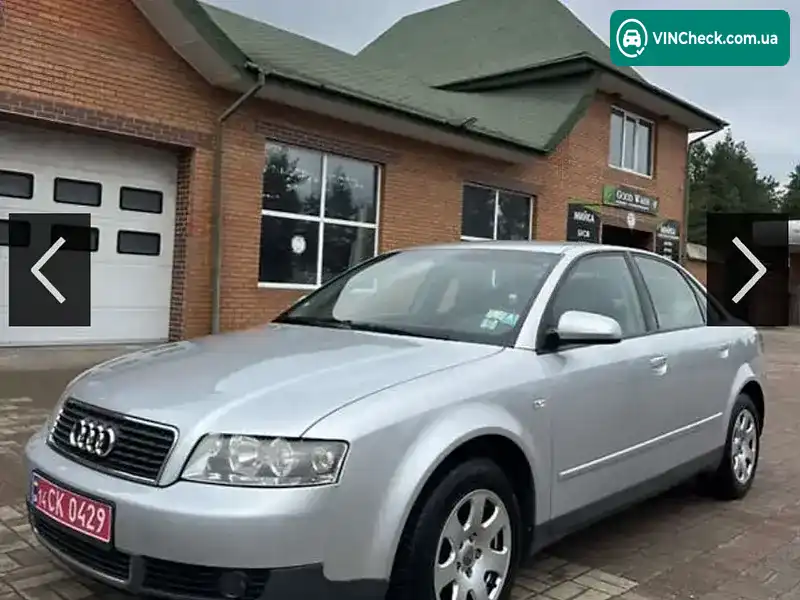 Audi A4 2001, фото з оголошення 1 з 7, VIN WAUZZZ8E32A041086