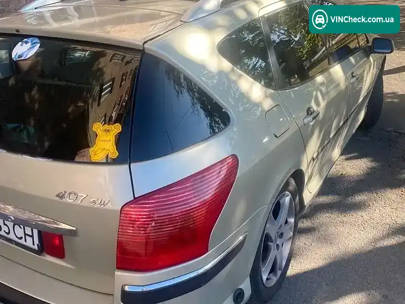 Peugeot 407 2005, фото з оголошення 2 з 8, VIN VF36E3FZH21213438