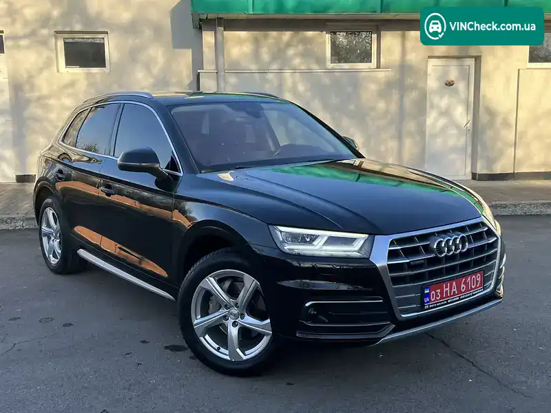 Audi Q5 2018, фото з оголошення 2 з 20, VIN WAUZZZFY8K2003439