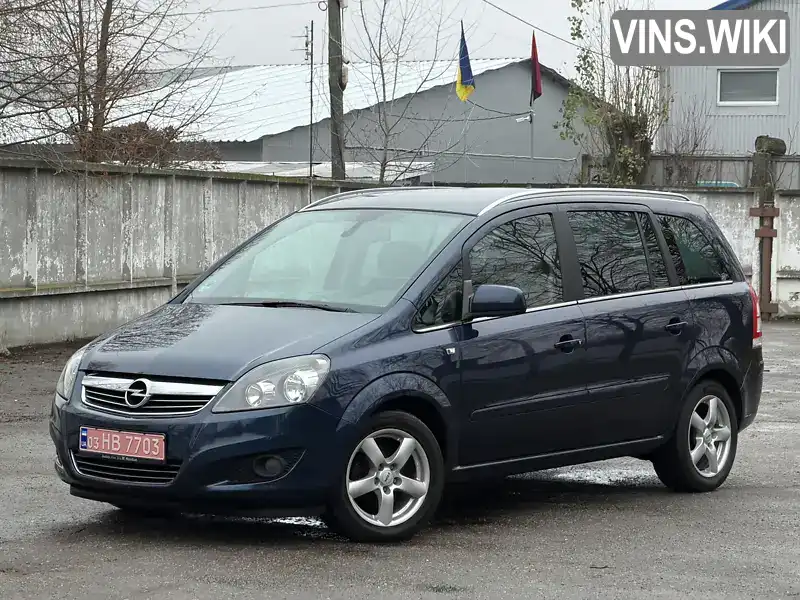 Opel Zafira 2012, фото з оголошення 1 з 21, VIN W0L0AHM75B2104446
