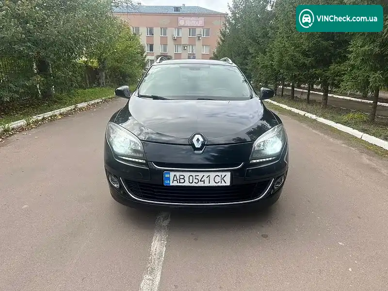 Renault Megane 2012, фото з оголошення 1 з 20, VIN VF1KZ140647143293