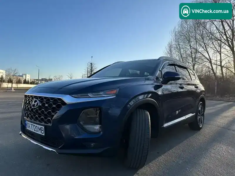 Hyundai Santa FE 2020, фото з оголошення 2 з 21, VIN 5NMS3CAA6LH232275
