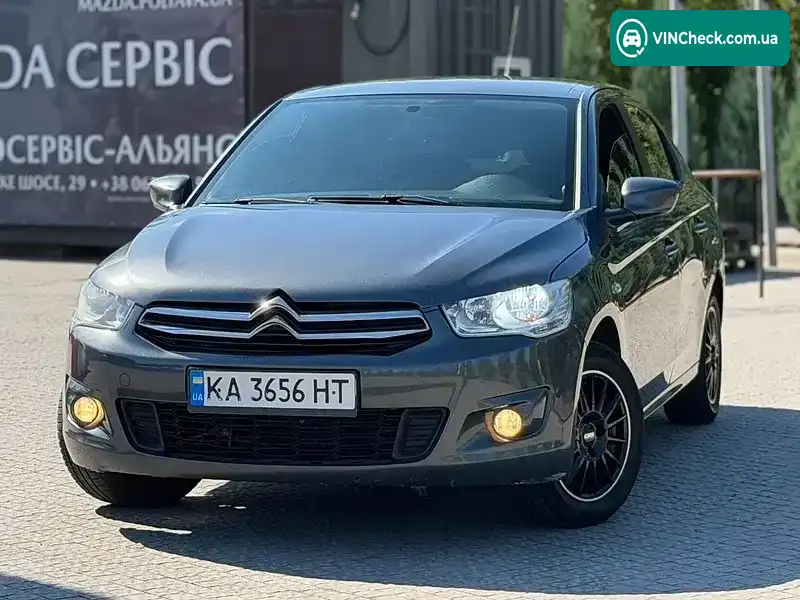 Citroen C-Elysee 2014, фото з оголошення 1 з 9, VIN VF7DDHMY0EJ585595