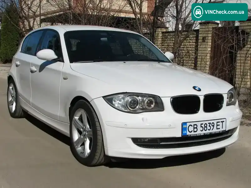 BMW 1 Series 2008, фото з оголошення 1 з 21, VIN WBAUD71060P311028