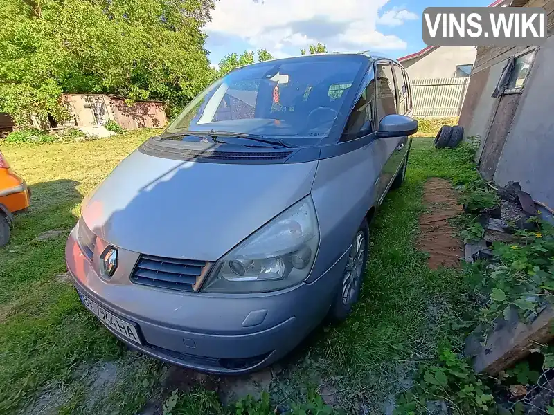 Renault Espace 2005, фото з оголошення 2 з 12, VIN VF1JK0HAB33940449