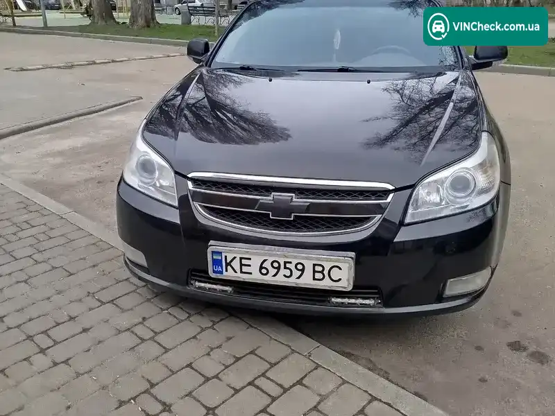 Chevrolet Epica 2008, фото з оголошення 2 з 14, VIN Y6DLF69KE8B124306