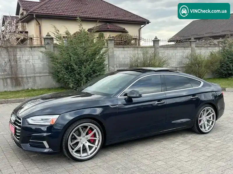 Audi A5 Sportback 2018, фото з оголошення 1 з 20, VIN WAUANCF53JA004949