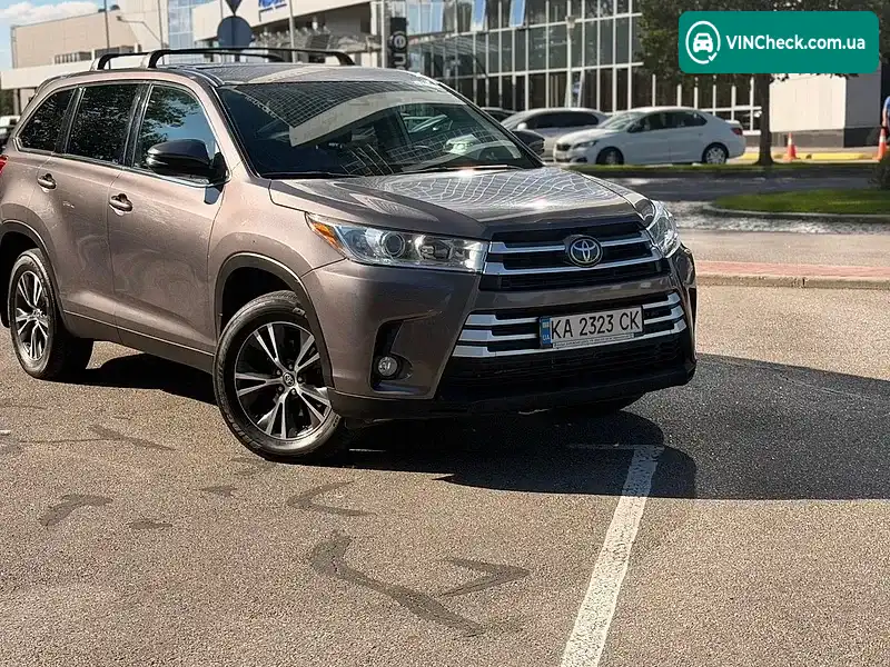 Toyota Highlander 2019, фото з оголошення 2 з 20, VIN 5TDBZRFH4KS745138