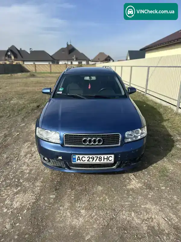 Audi A4 2004, фото з оголошення 1 з 16, VIN WAUZZZ8E45A039724