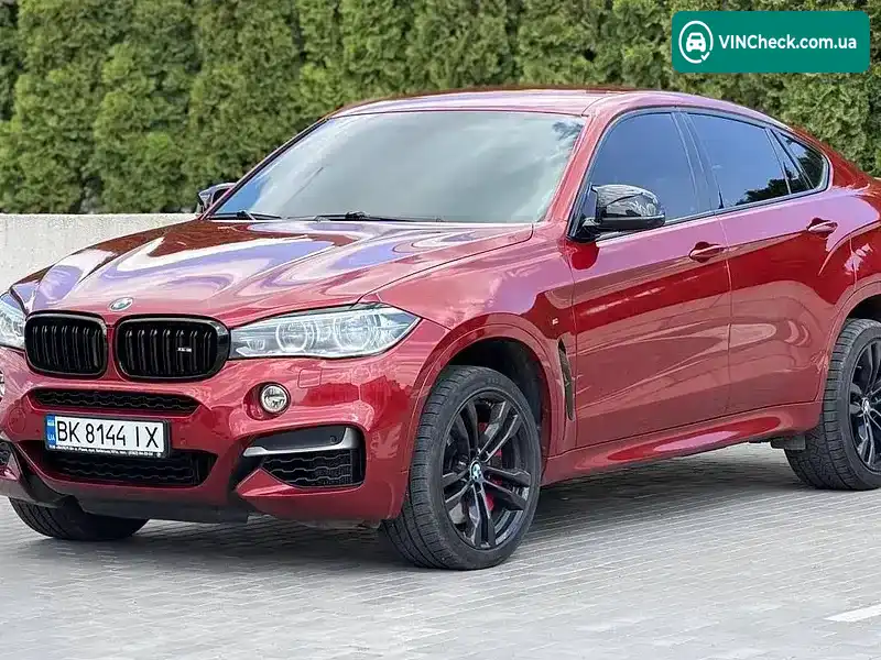 BMW X6 2016, фото з оголошення 1 з 9, VIN WBAKV610X00S72807