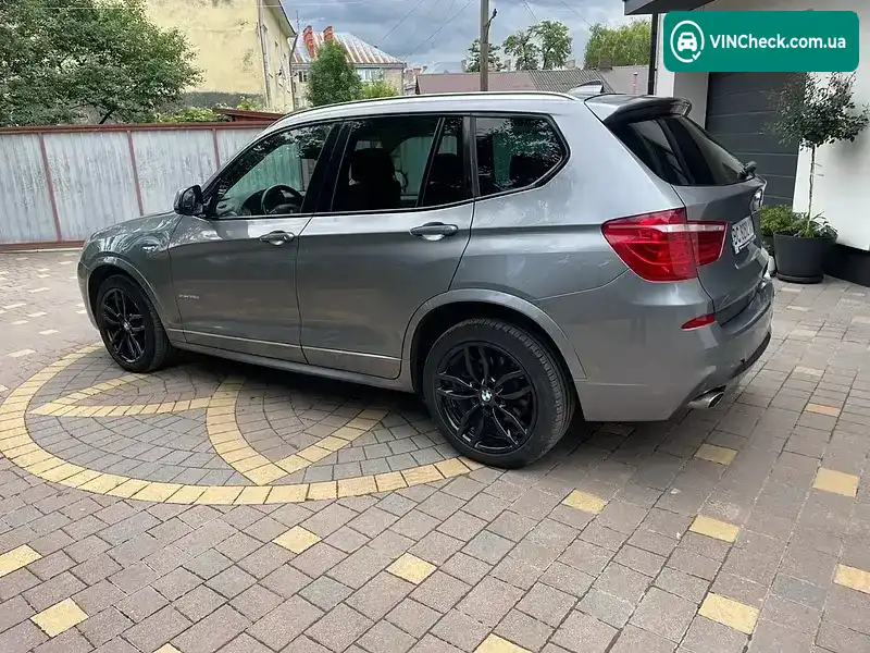 BMW X3 2014, фото з оголошення 2 з 19, VIN 5UXWY3C59F0F83853