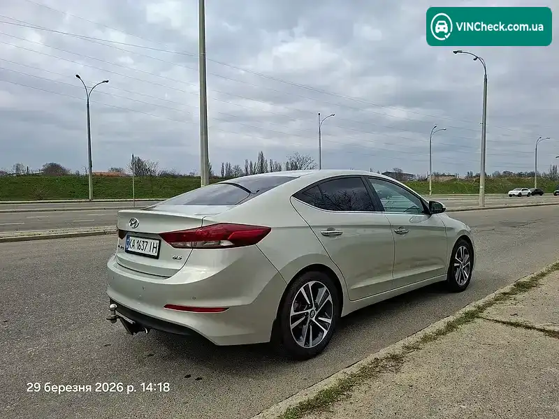 Hyundai Elantra 2018, фото з оголошення 1 з 5, VIN KMHD841CBJU656296