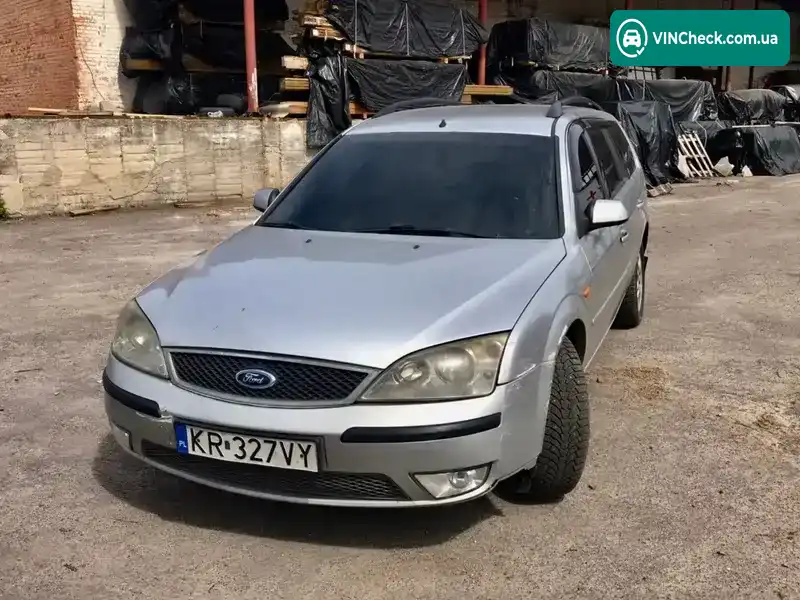 Ford Mondeo 2003, фото з оголошення 2 з 20, VIN WF0WXXGBBW1A46725