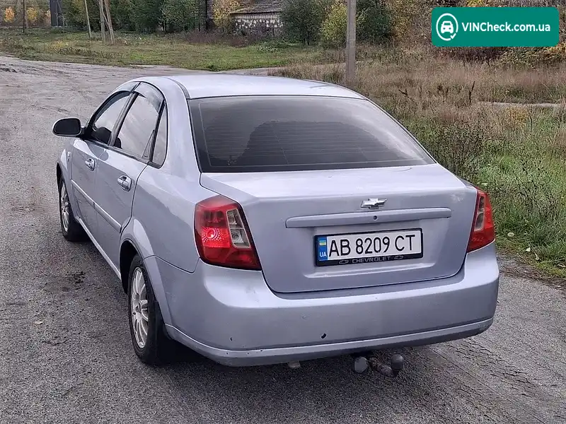 Chevrolet Lacetti 2006, фото з оголошення 2 з 11, VIN Y6DNF196E6K438796