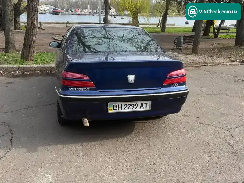 Peugeot 406 2000, фото з оголошення 1 з 7, VIN VF38BLFYE81017660