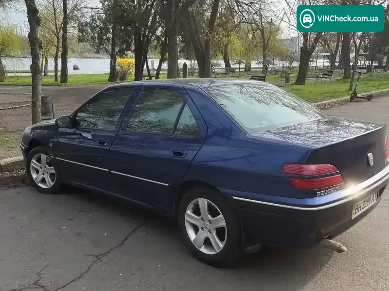 Peugeot 406 2000, фото з оголошення 2 з 7, VIN VF38BLFYE81017660