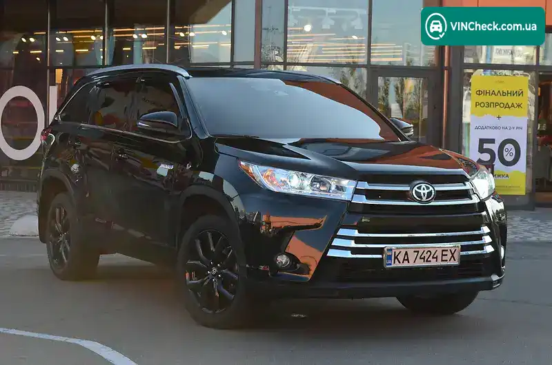 Toyota Highlander 2018, фото з оголошення 2 з 15, VIN 5TDBGRFHXJS048657