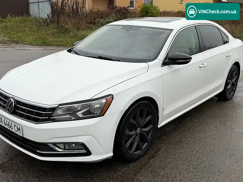 Volkswagen Passat 2018, фото з оголошення 1 з 10, VIN 1VWBA7A36JC045285