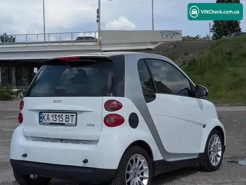 Smart Fortwo 2009, фото з оголошення 2 з 8, VIN WME4513801K239947