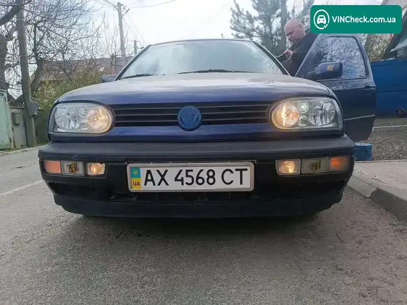 Volkswagen Golf 1995, фото з оголошення 2 з 18, VIN WVWZZZ1HZSW325341