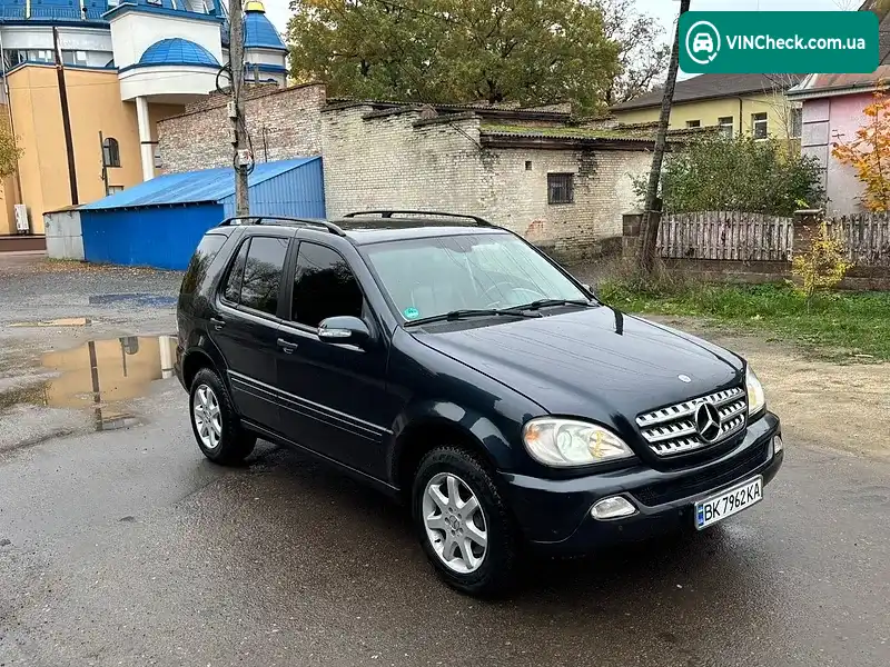 Mercedes-Benz M-Class 2001, фото з оголошення 2 з 20, VIN WDC1631131X760411