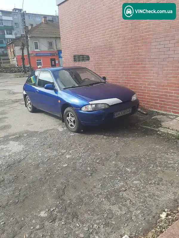 Mitsubishi Colt 1995, фото з оголошення 2 з 18, VIN JMBMNCA1ASU509997