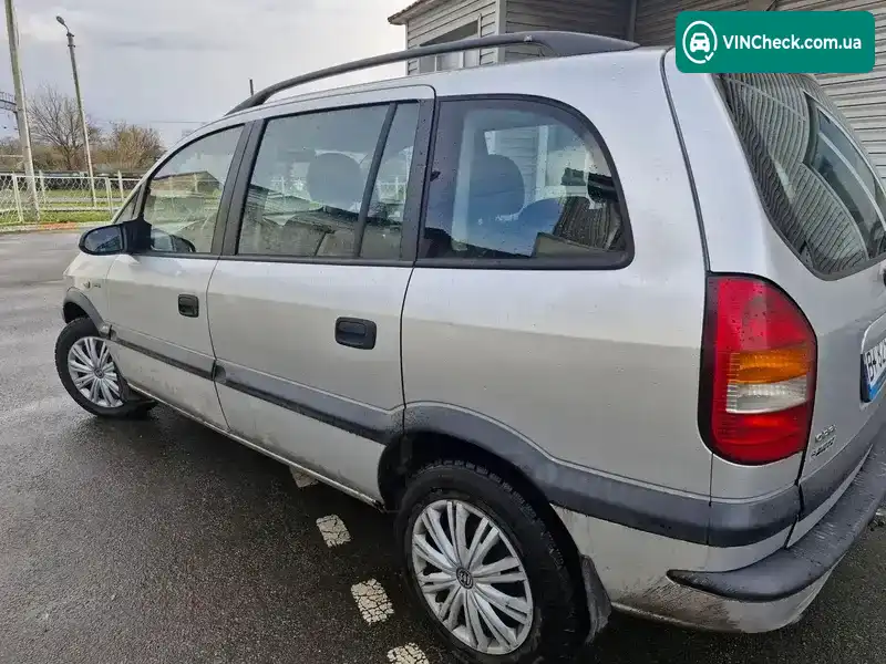 Opel Zafira 2000, фото з оголошення 2 з 20, VIN W0L0TGF7612070553