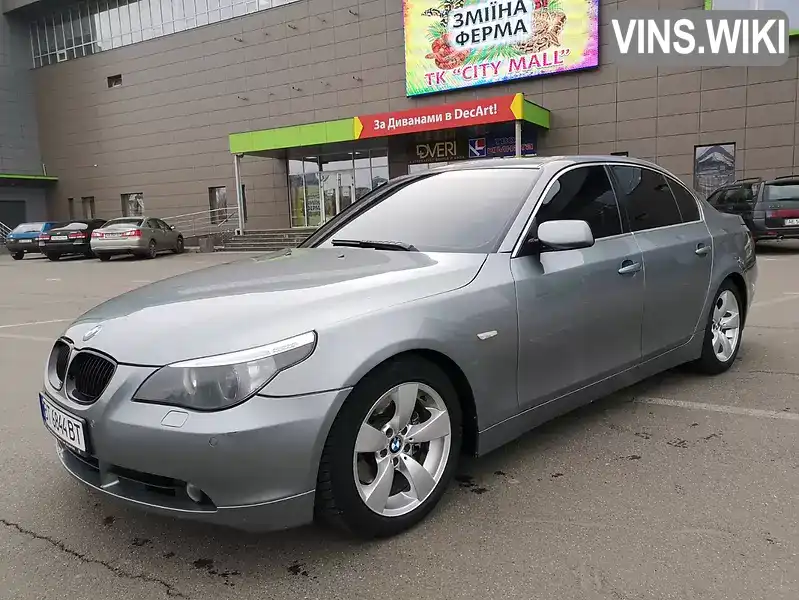 BMW 5 Series 2003, фото з оголошення 2 з 20, VIN WBANA71070B100253