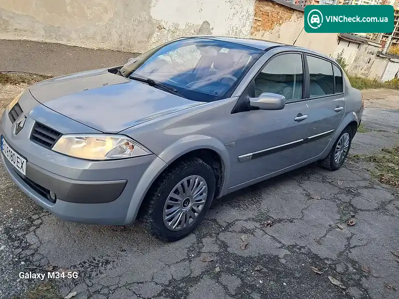 Renault Megane 2004, фото з оголошення 1 з 15, VIN VF1LMMJ0A31421447