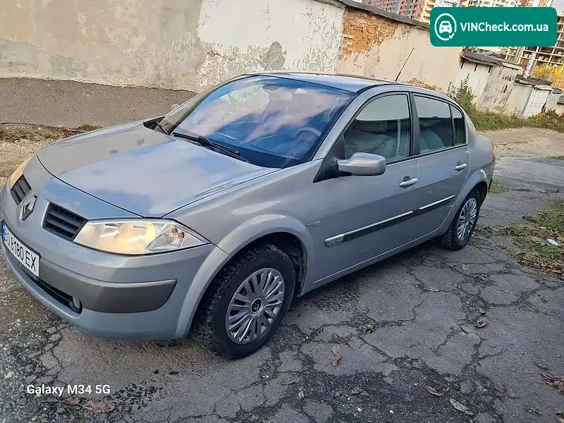 Renault Megane 2004, фото з оголошення 2 з 15, VIN VF1LMMJ0A31421447