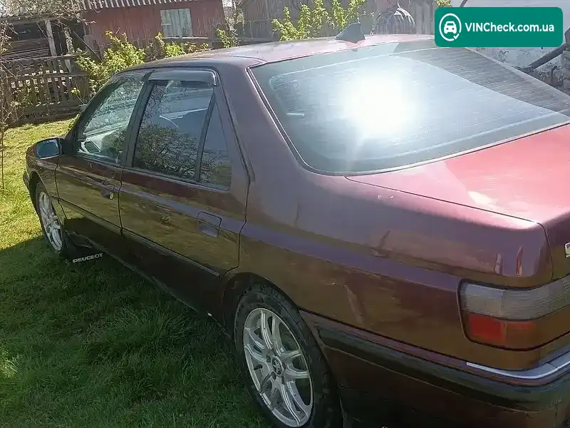 Peugeot 605 1992, фото з оголошення 2 з 7, VIN VF36BRFZ890864146